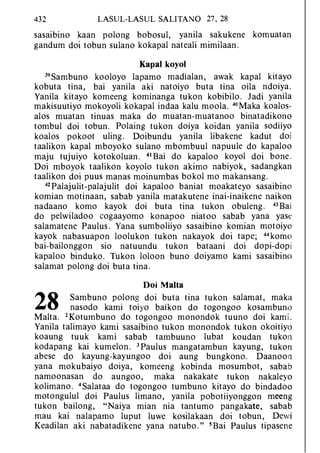 Banggai bible   new testament