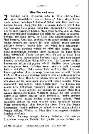 Banggai bible   new testament