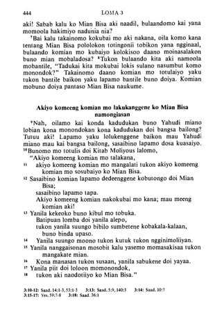 Banggai bible   new testament