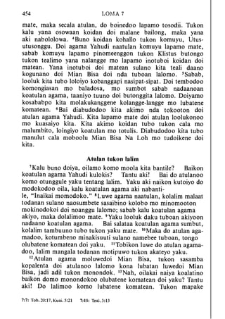 Banggai bible   new testament
