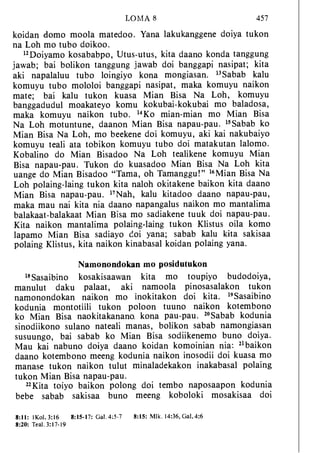 Banggai bible   new testament