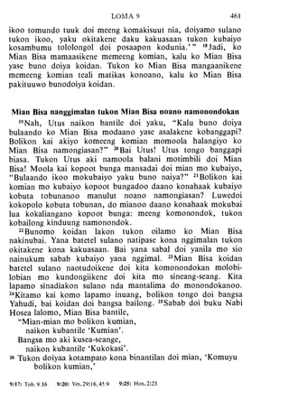 Banggai bible   new testament