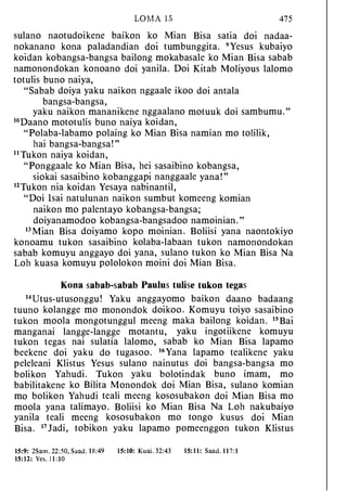 Banggai bible   new testament