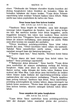 Banggai bible   new testament