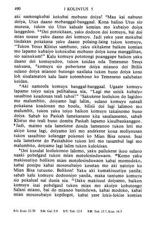 Banggai bible   new testament