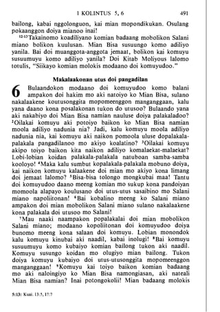 Banggai bible   new testament