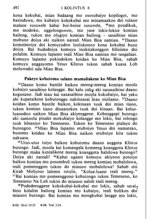 Banggai bible   new testament