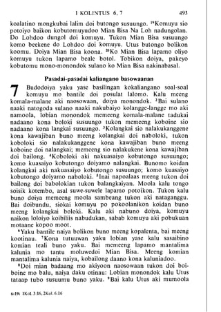 Banggai bible   new testament