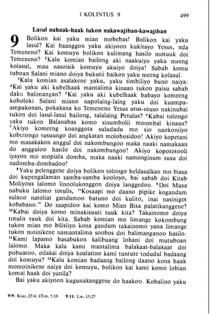 Banggai bible   new testament