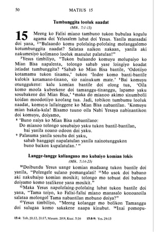 Banggai bible   new testament