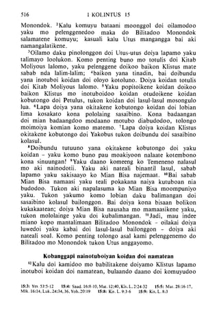 Banggai bible   new testament