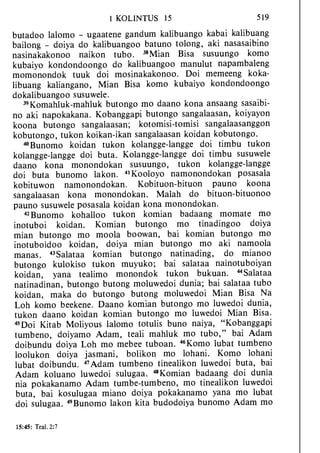 Banggai bible   new testament