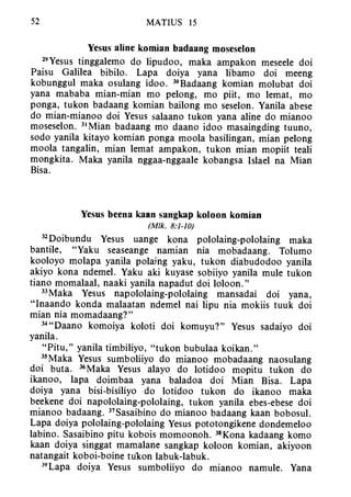 Banggai bible   new testament