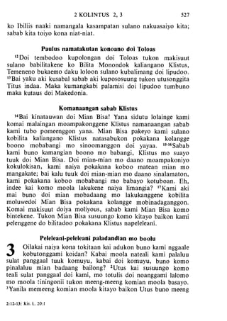 Banggai bible   new testament