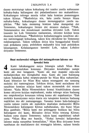 Banggai bible   new testament