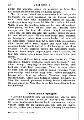 Banggai bible   new testament