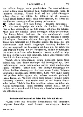 Banggai bible   new testament
