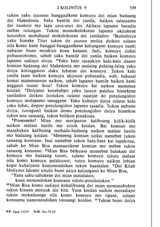 Banggai bible   new testament