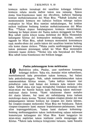 Banggai bible   new testament