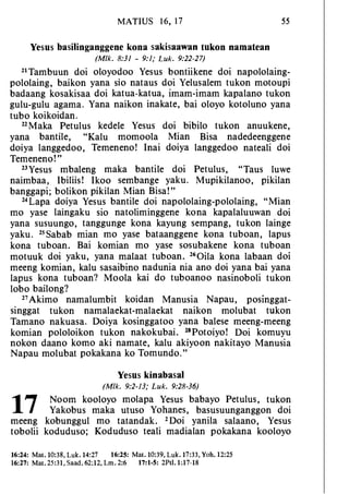 Banggai bible   new testament