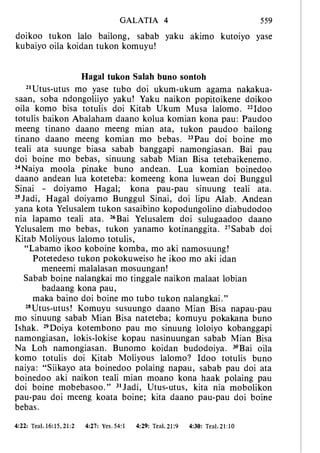 Banggai bible   new testament