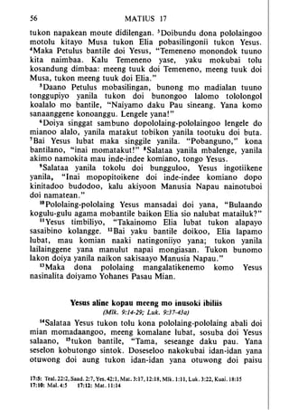 Banggai bible   new testament