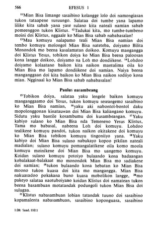 Banggai bible   new testament