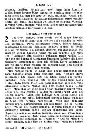 Banggai bible   new testament