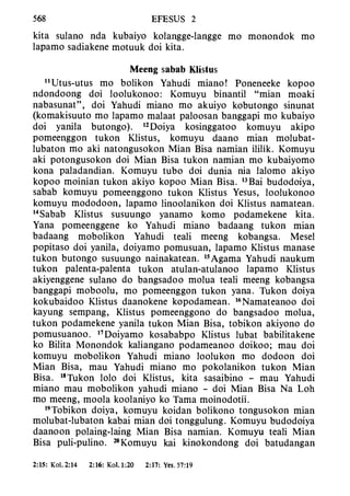 Banggai bible   new testament