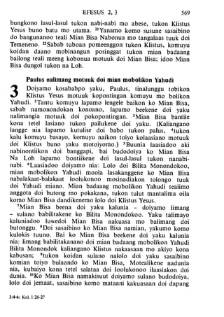 Banggai bible   new testament