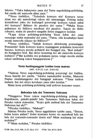 Banggai bible   new testament