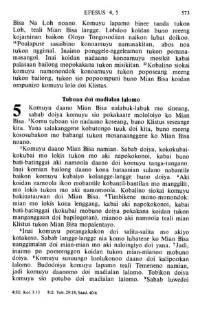 Banggai bible   new testament