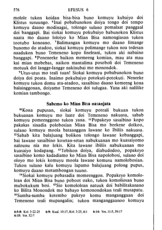Banggai bible   new testament