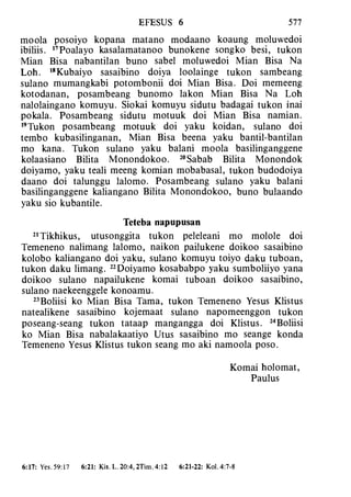 Banggai bible   new testament