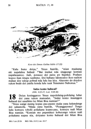 Banggai bible   new testament