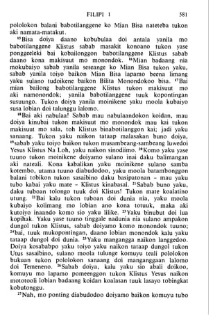 Banggai bible   new testament