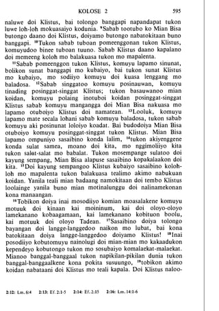 Banggai bible   new testament