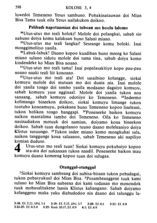 Banggai bible   new testament
