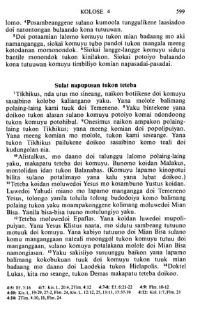 Banggai bible   new testament