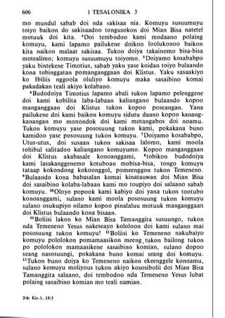 Banggai bible   new testament