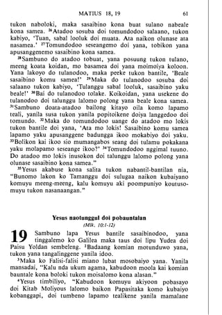 Banggai bible   new testament