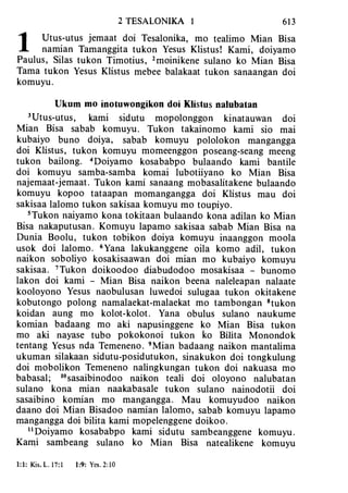 Banggai bible   new testament