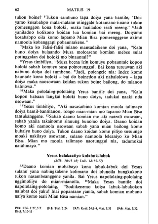 Banggai bible   new testament