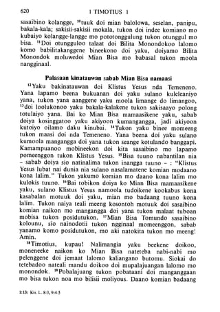 Banggai bible   new testament