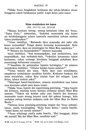 Banggai bible   new testament
