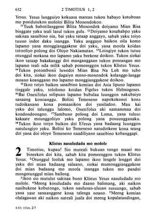 Banggai bible   new testament