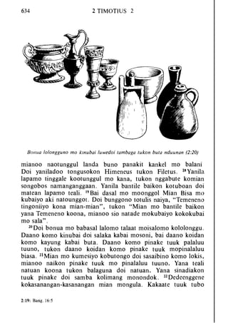 Banggai bible   new testament