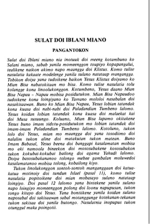 Banggai bible   new testament