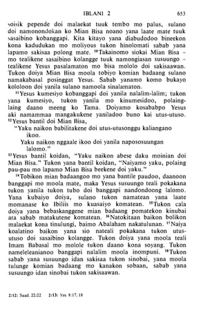 Banggai bible   new testament