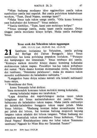 Banggai bible   new testament